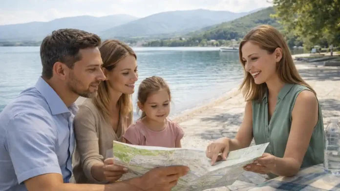 ozero-viverone-gid-turin Озеро Вивероне в Пьемонте - отдых у воды и прогулка на один день из Турина Семейная поездка на озеро Вивероне: вода, прогулка у берега, спокойная атмосфера, лёгкий формат отдыха