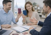 Стаж в Италии и стаж в другой стране: как суммируют для пенсии и когда это работает Стаж в Италии и другой стране для пенсии Пара в офисе показывает документы из разных стран, консультант объясняет суммирование стажа