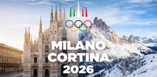 Олимпиада 2026 в Италии: энциклопедия фактов и хроника обновлений Олимпиада 2026 в Италии - Милан, зимняя атмосфера и зрители Фотореалистичная городская сцена в Милане в дни зимних соревнований: вечерний свет, зимняя одежда, атмосфера большого события, без логотипов и текста.