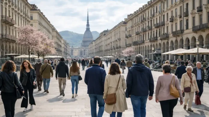 torino-gorod-peshehodov Турин как один из самых пешеходных городов Италии - прогулка по улицам центра